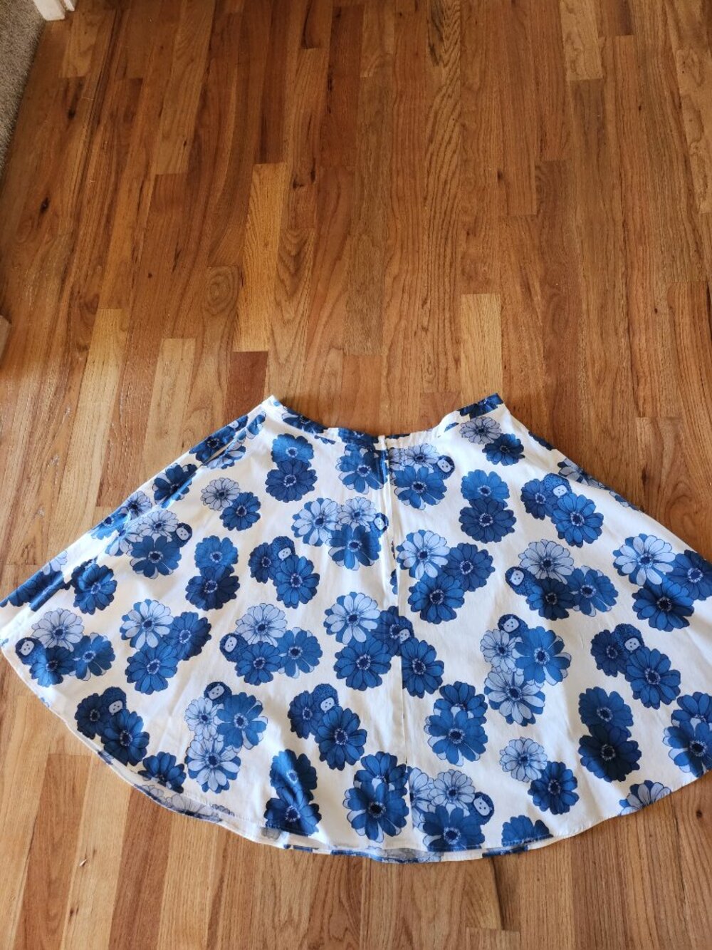 ModCloth x Collectif Daisy Hedgehog Swing A-Line Skirt Vintage Rare Plus Size - Picture 5 of 15